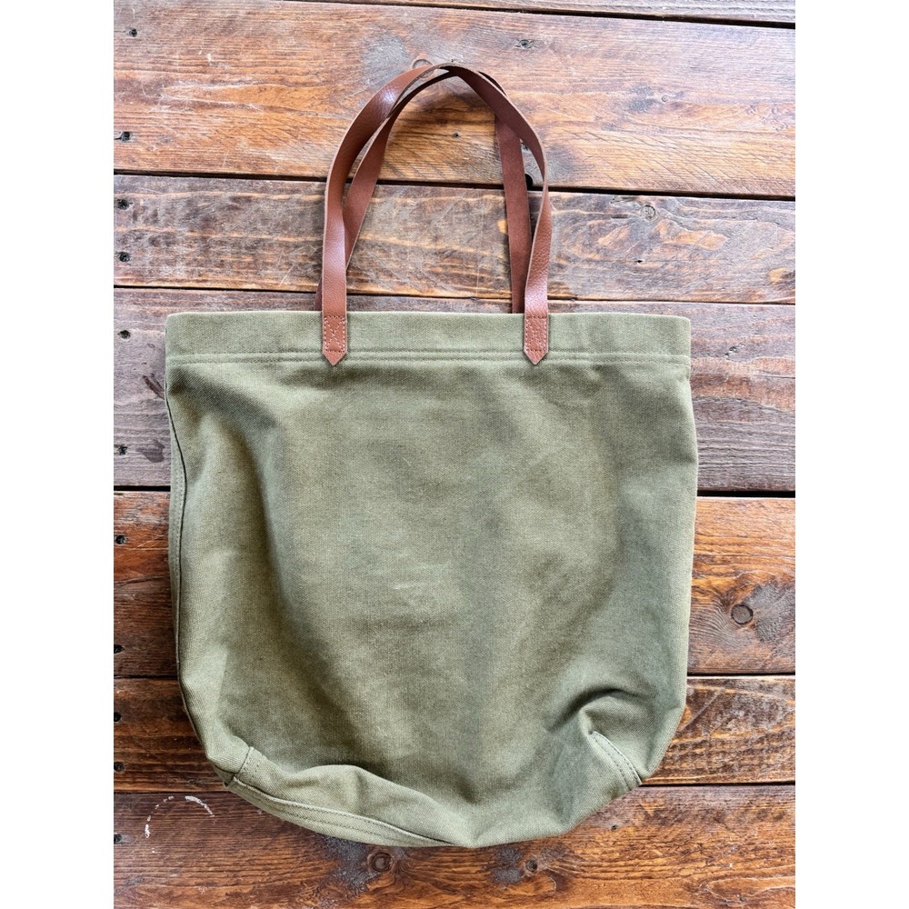 Thick Canvas Tote Universal Thread Olive Army Green